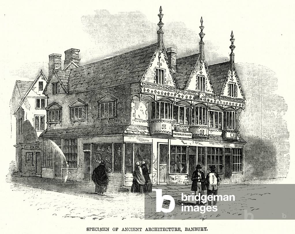 Specimen of Ancient Architecture, Banbury (engraving)