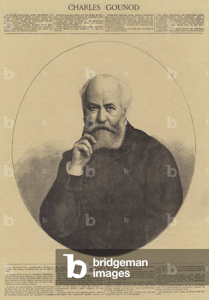 Charles Gounod (litho)