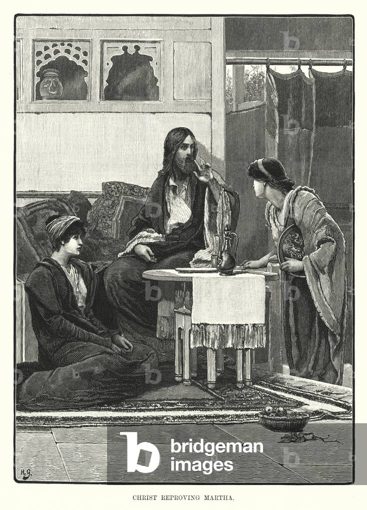 Christ reproving Martha (engraving)
