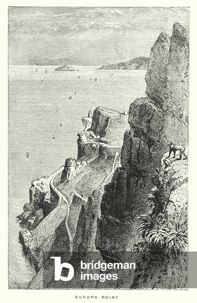 Gibraltar: Europa Point (engraving)