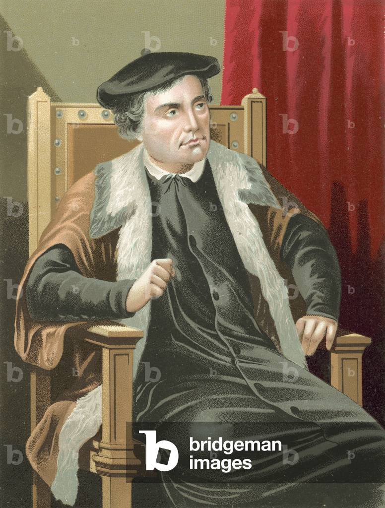 Martin Luther (chromolitho)