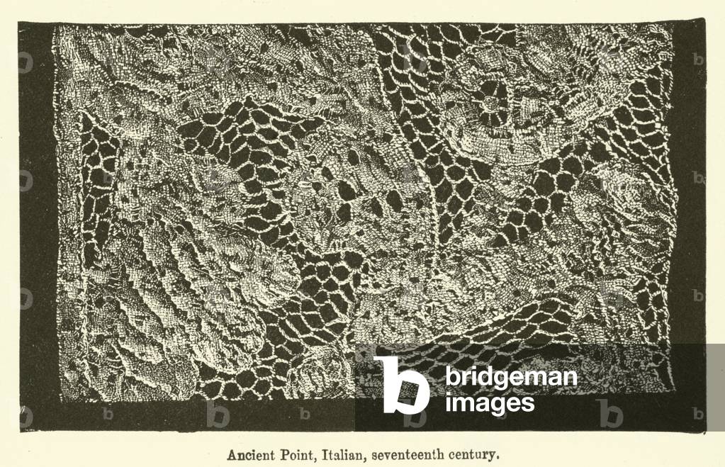 Ancient Point, Italian, seventeenth century (engraving)