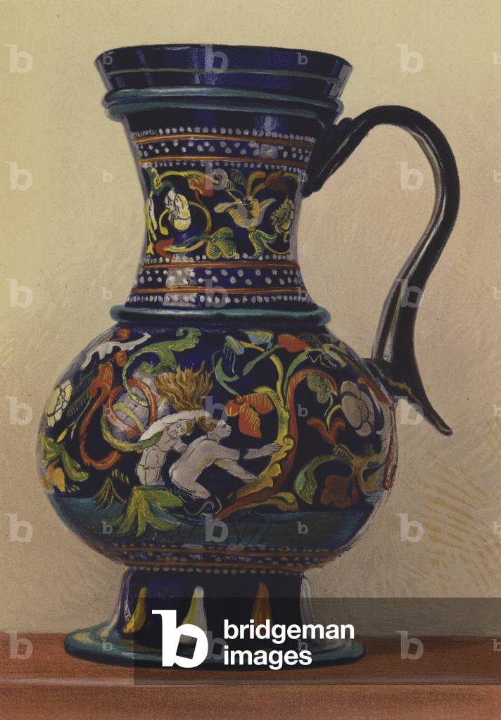 Ewer, Venetian, 15th Century (chromolitho)