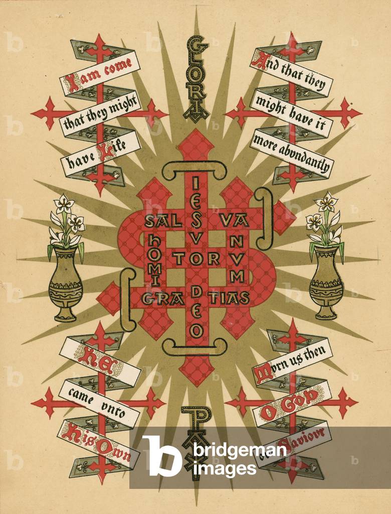 Christmas (colour litho)