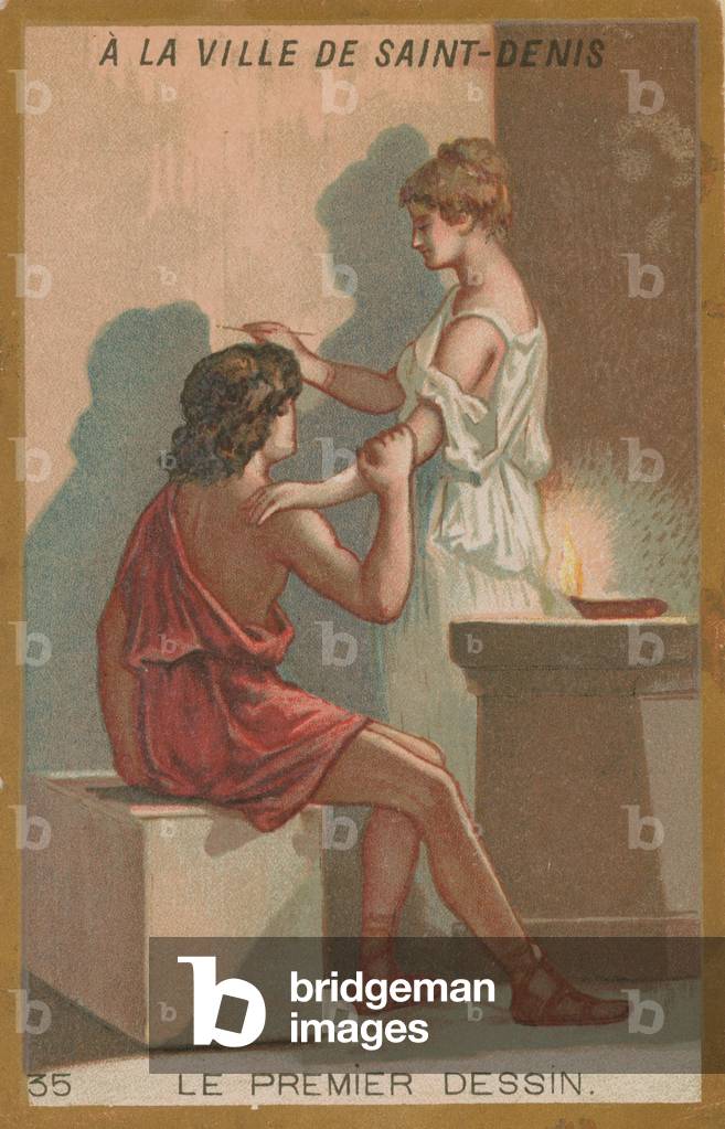 The first drawing (chromolitho)