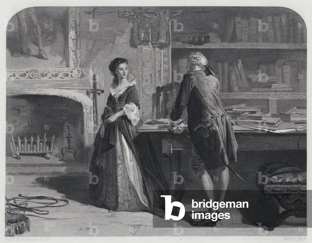 Illustration for Rob Roy (engraving)
