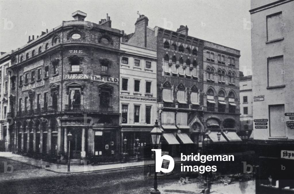 The Old Gaiety Theatre, Strand (b/w photo)