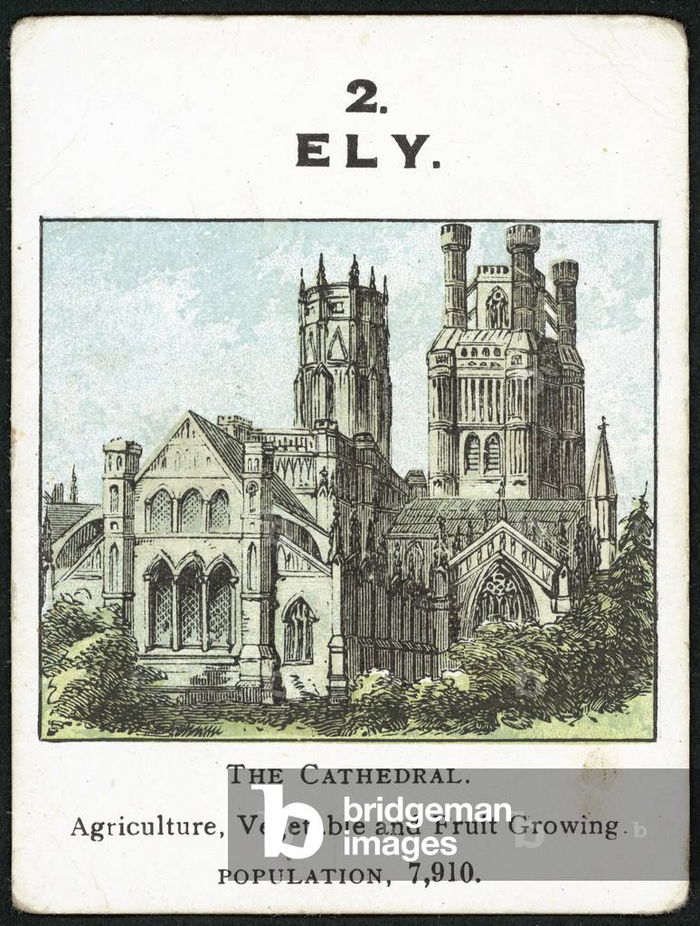 Ely (colour litho)