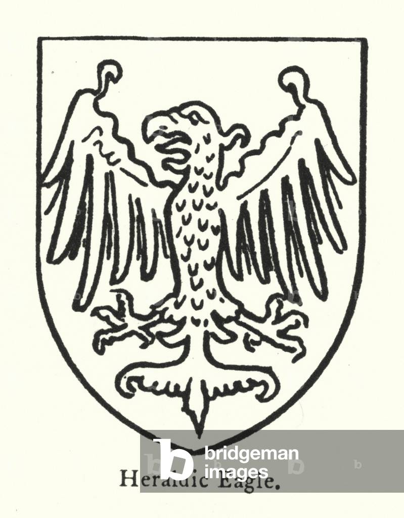Heraldic Eagle (engraving)