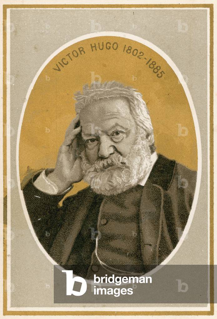 Victor Hugo (colour litho)