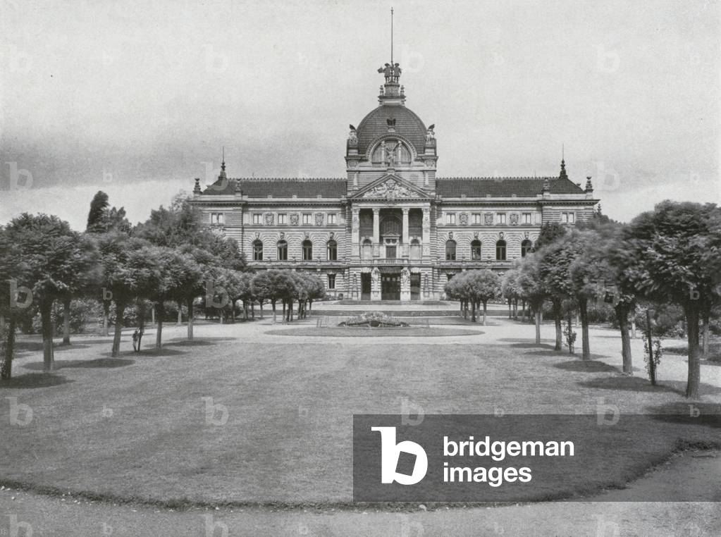 Strassburg, Kaiserliches Palais (b/w photo)