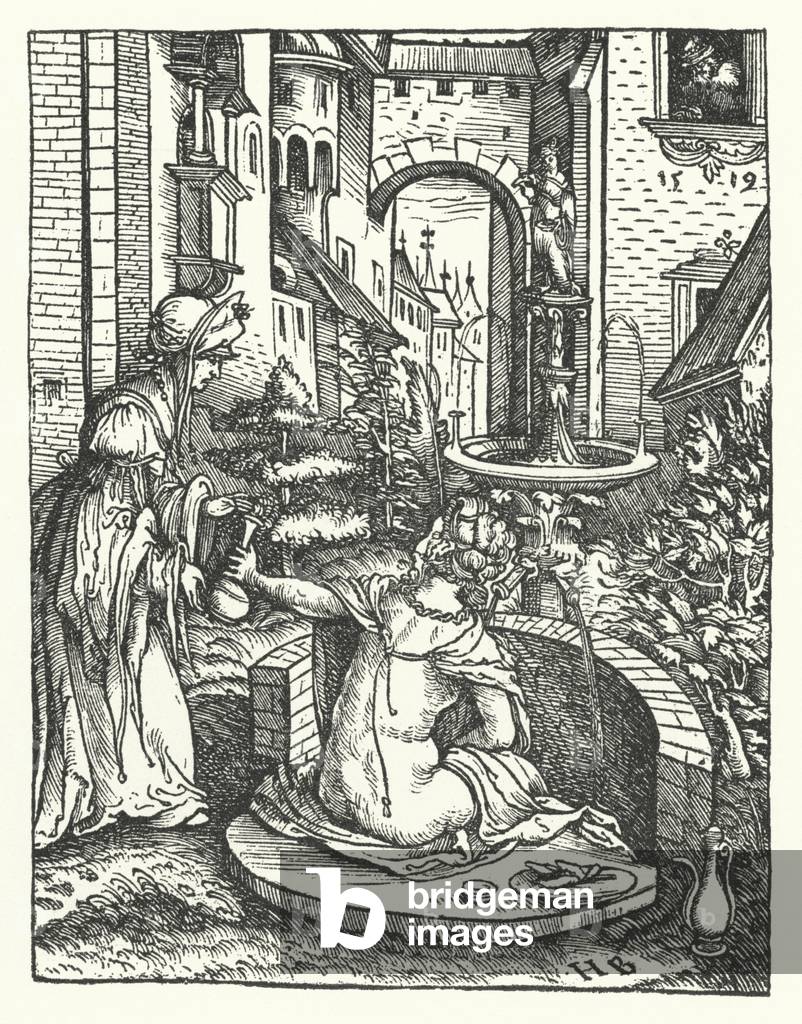 Bathsheba in Her Bath (engraving)
