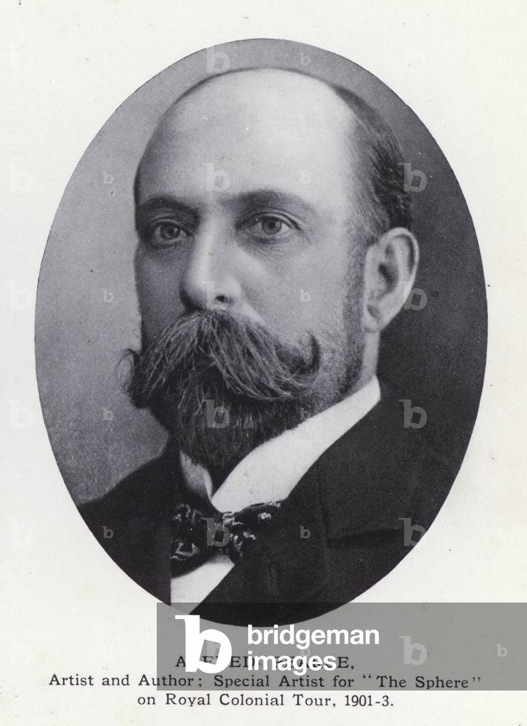 Prominent Men of London: Alfred Pearse (b/w photo)