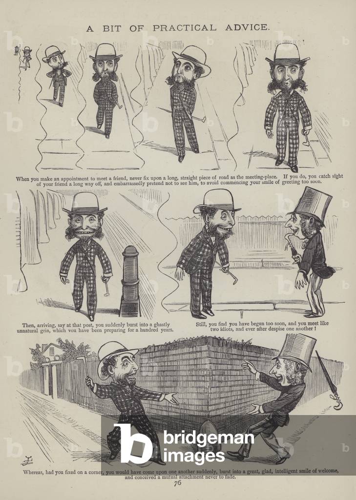 Page from The British Working Man or One Who Does Not Believe In Him (engraving)