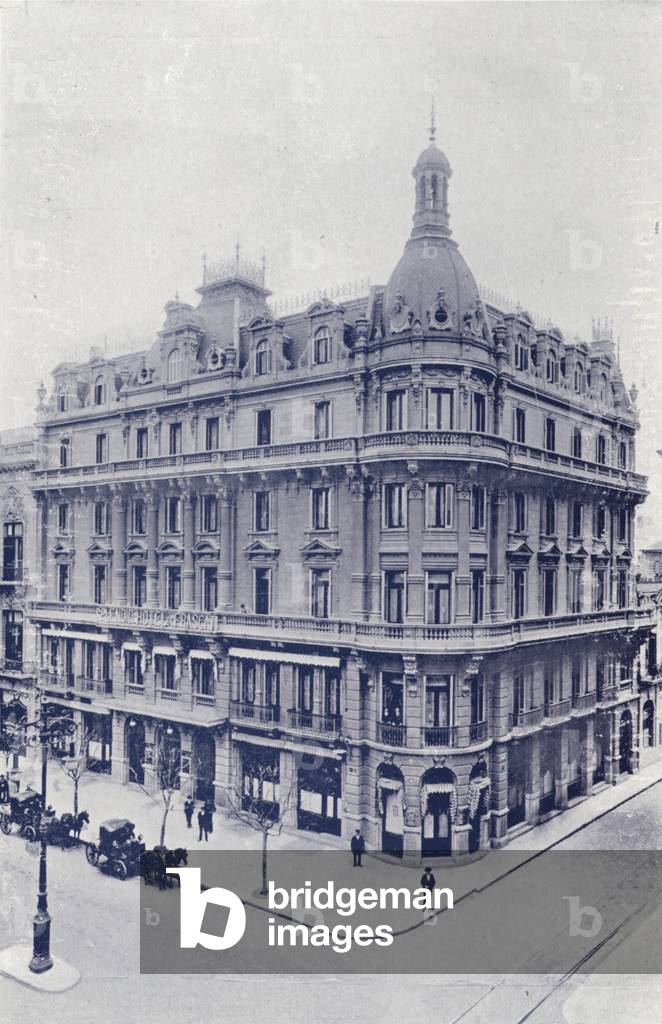 Buenos Aires: Hotel Frascati (b/w photo)