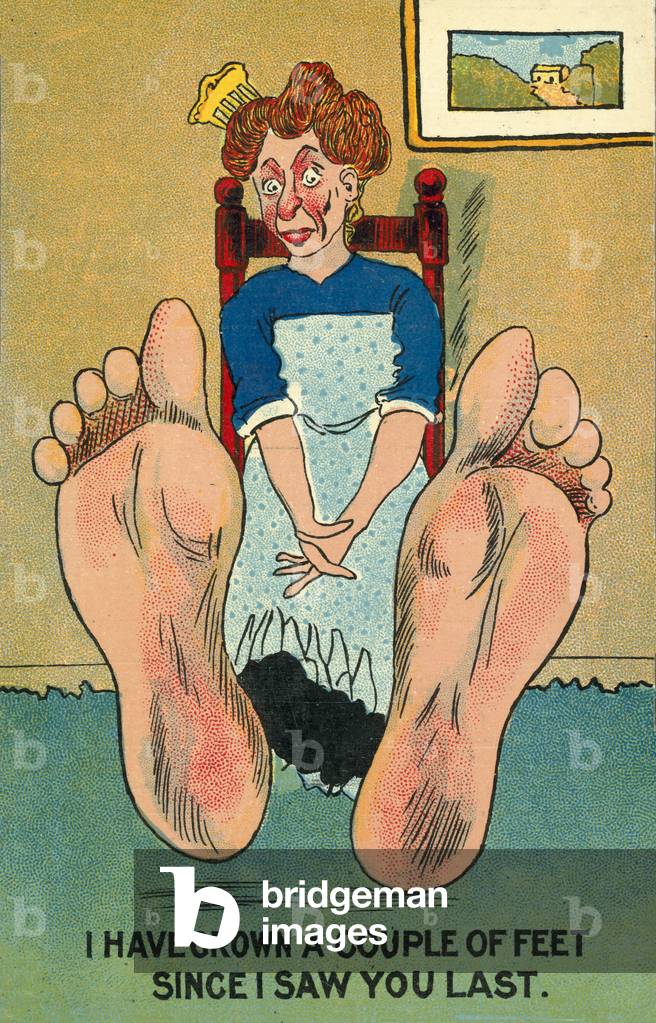 I have grown a couple of feet since I saw you last (colour litho)