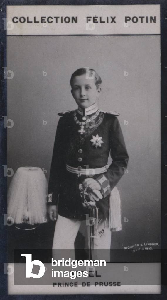 Eitel, Prince De Prusse (1883) (b/w photo)