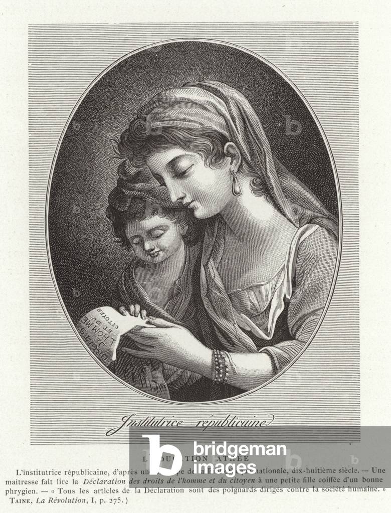 Atheistic education (engraving)