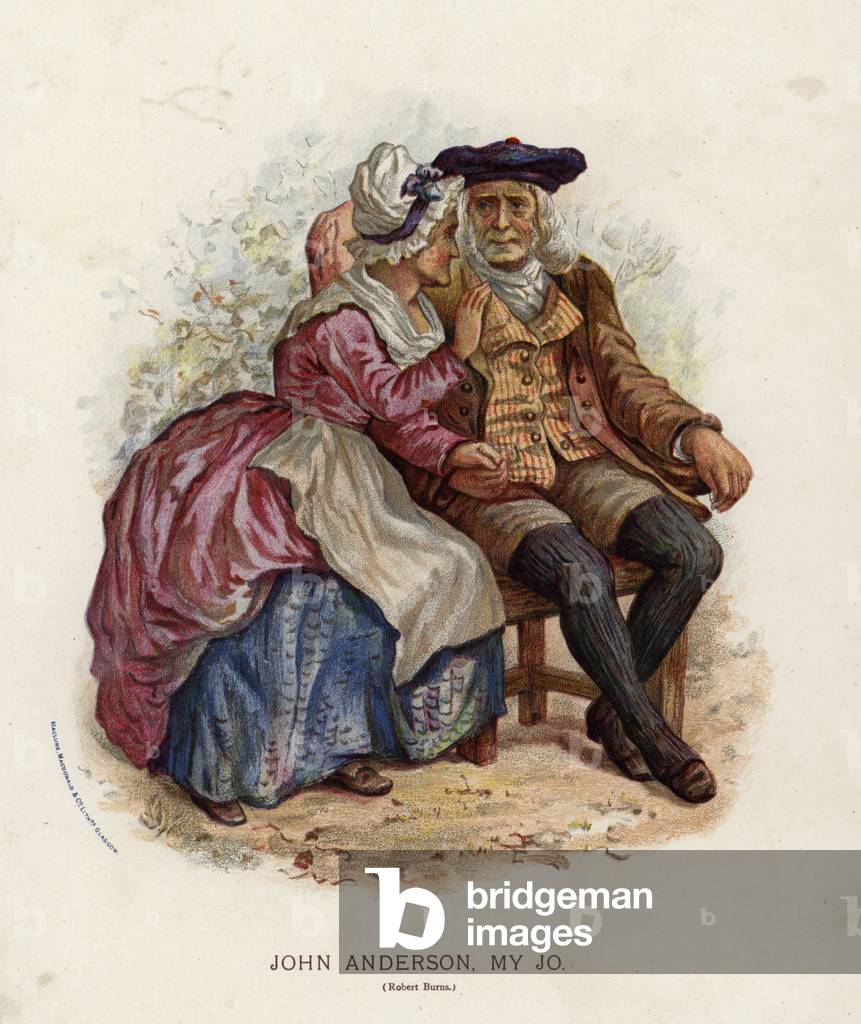 John Anderson, My Jo (colour litho)