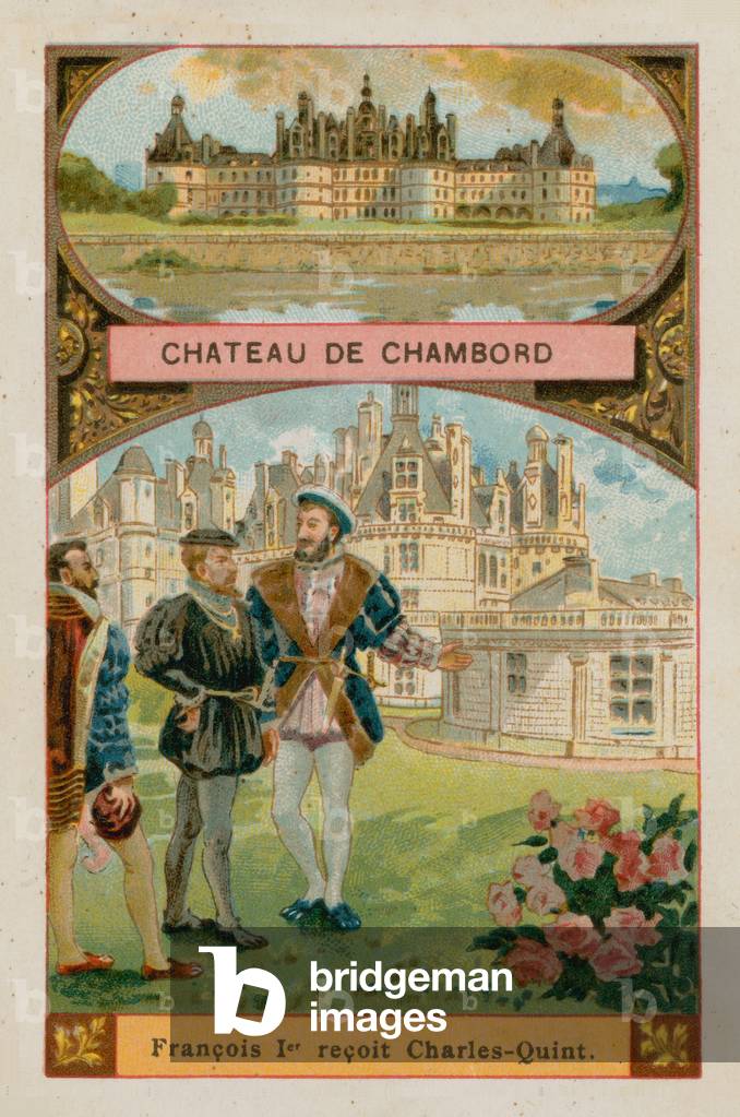 Chateau de Chambord (chromolitho)