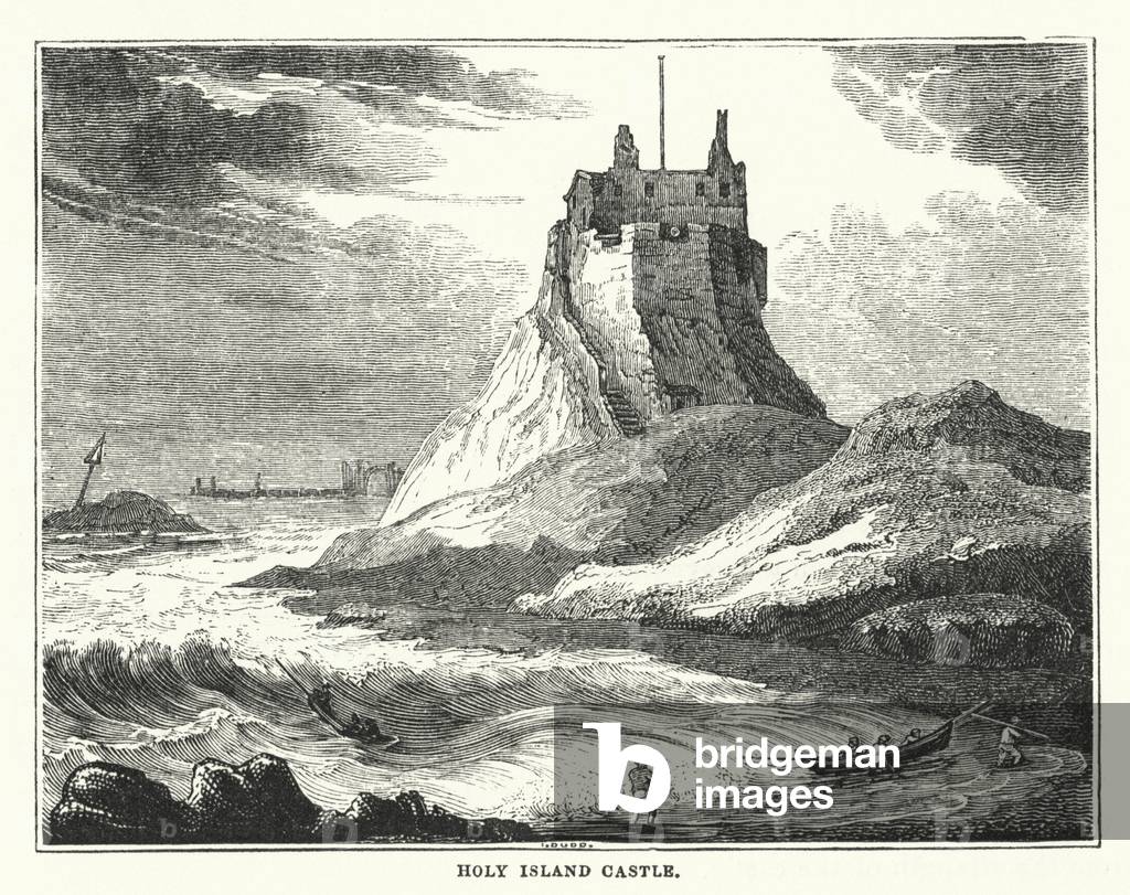 Holy Island Castle (engraving)