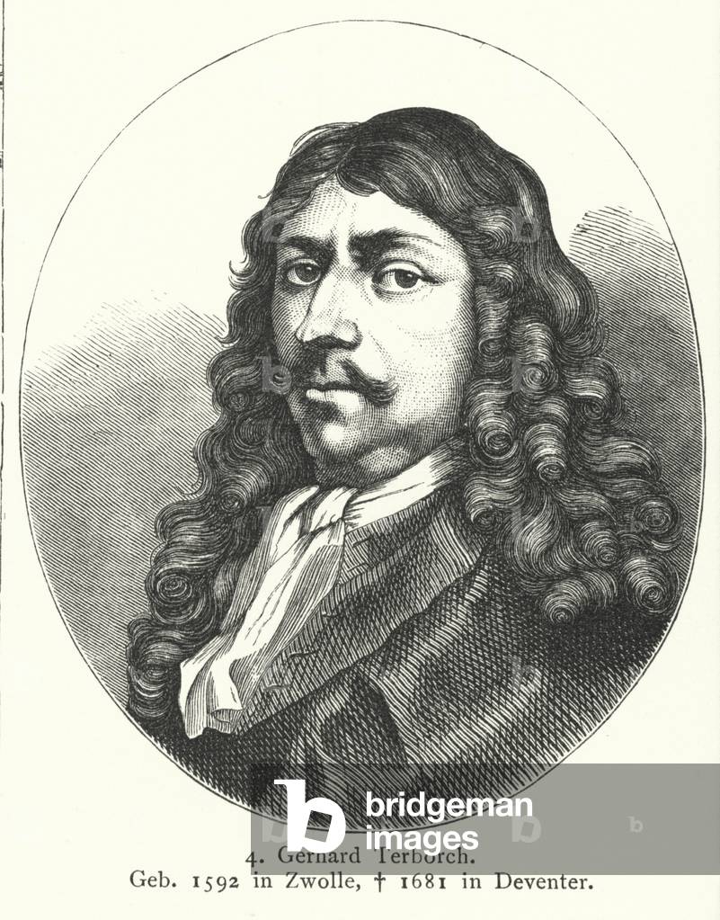 Gerard ter Borch, painter of the Dutch Golden Age (engraving)