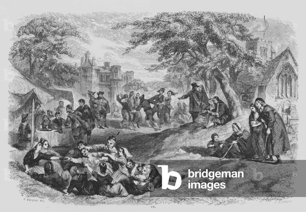 John Milton, LAllegro (engraving)