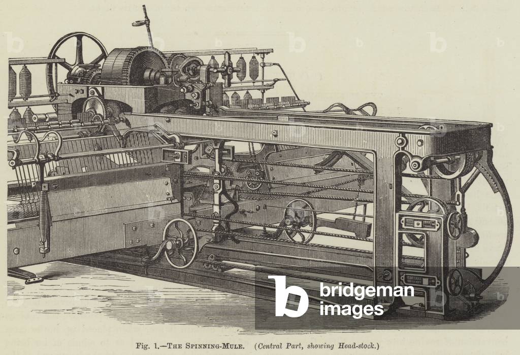 The Spinning-Mule (engraving)