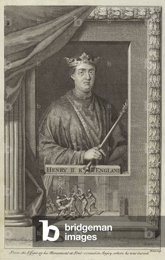 Portrait of Henry II of England (engraving)