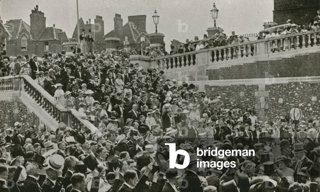 Harrow, Speech Day (b/w photo)