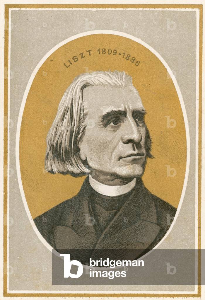 Liszt (colour litho)