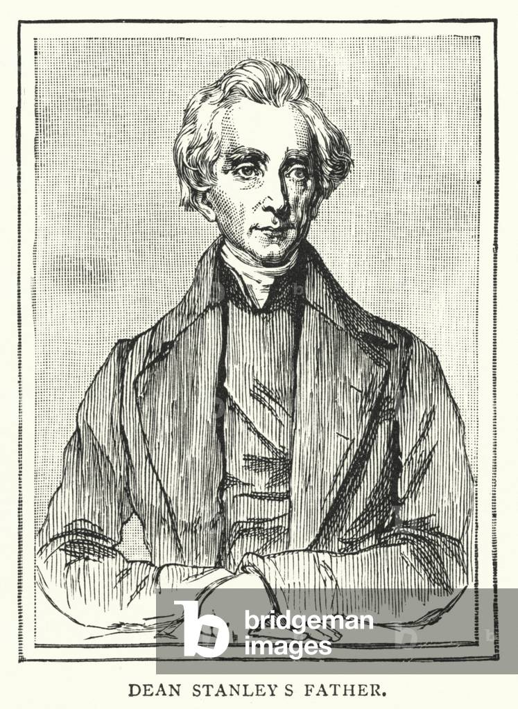 Dean Stanley's Father (engraving)