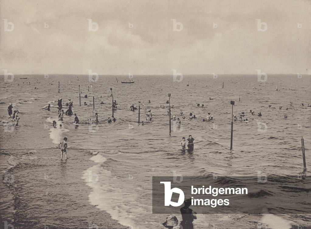 Lido, Bagni Di Mare (b/w photo)