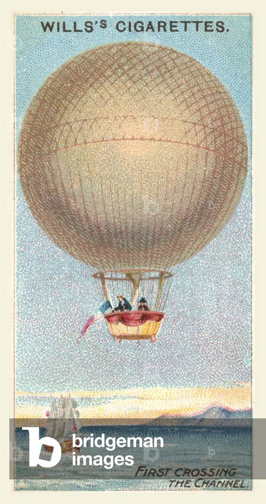 First Crossing the Channel (chromolitho)