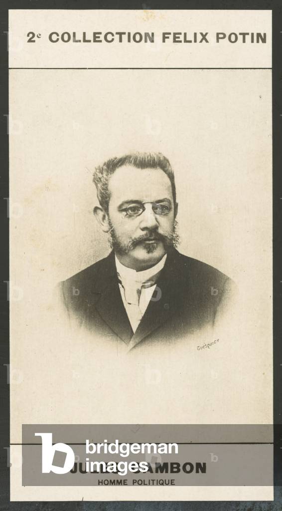 Jules-Martin Cambon, Homme Politique, 1848 (b/w photo)