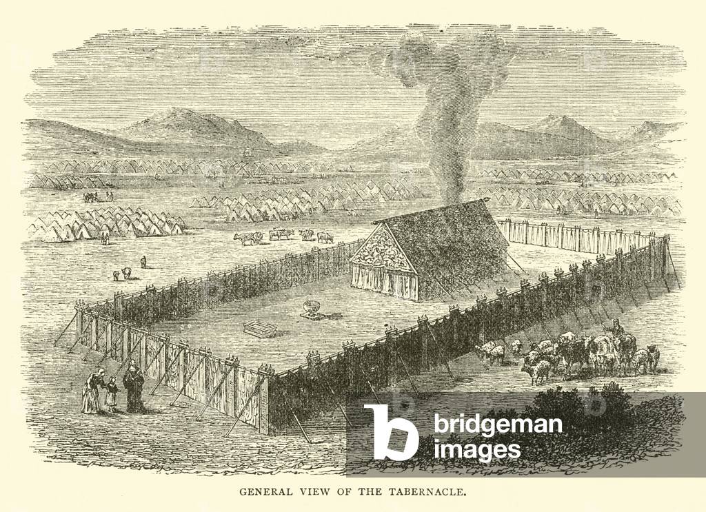 General view of the Tabernacle (engraving)