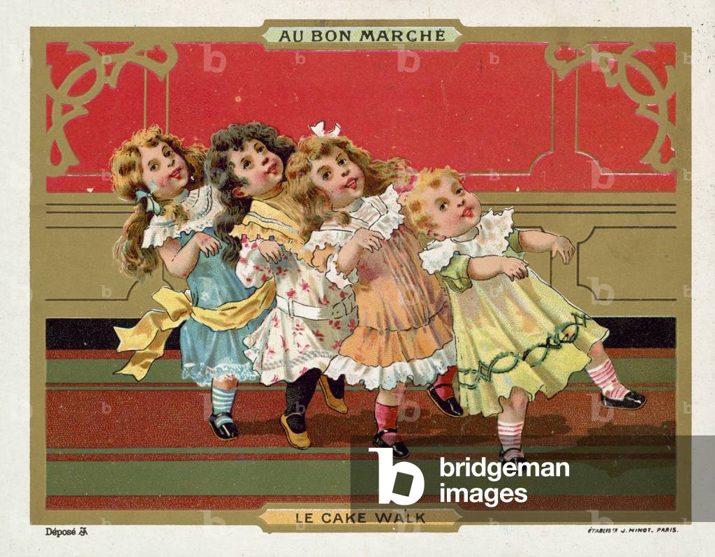 The cake walk (chromolitho)