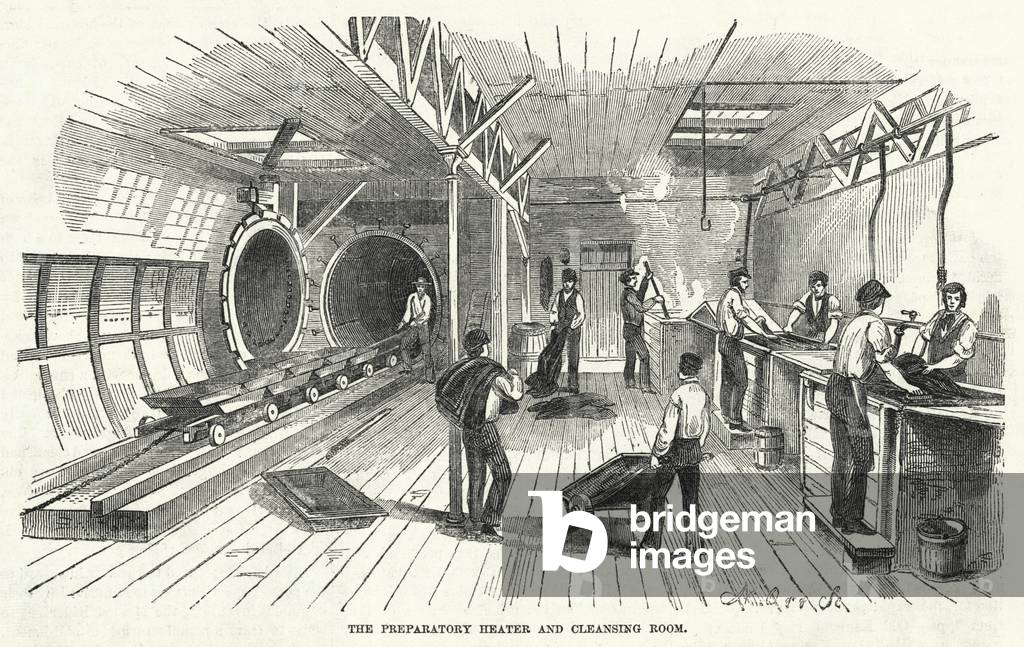 The Preparatory Heater and Cleansing Room (engraving)