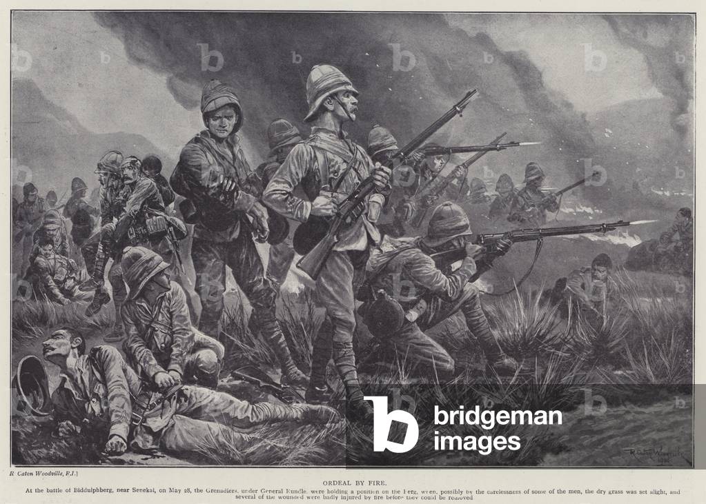 Ordeal by fire (litho)