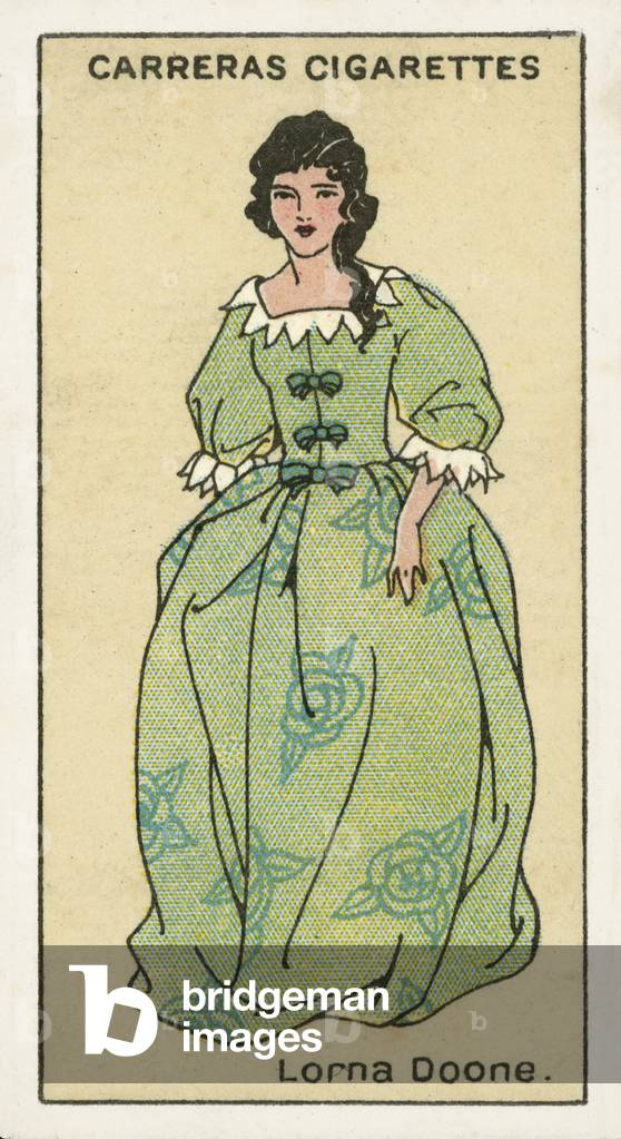 Lorna Doone, Lorna Doone by R D Blackmore (colour litho)