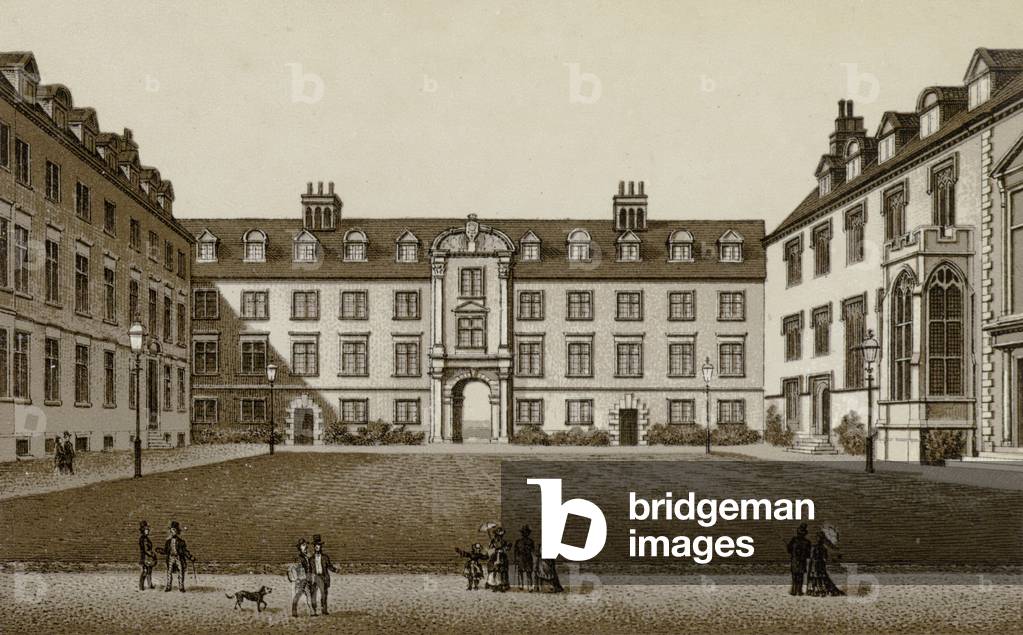 St Catharine's College (litho)