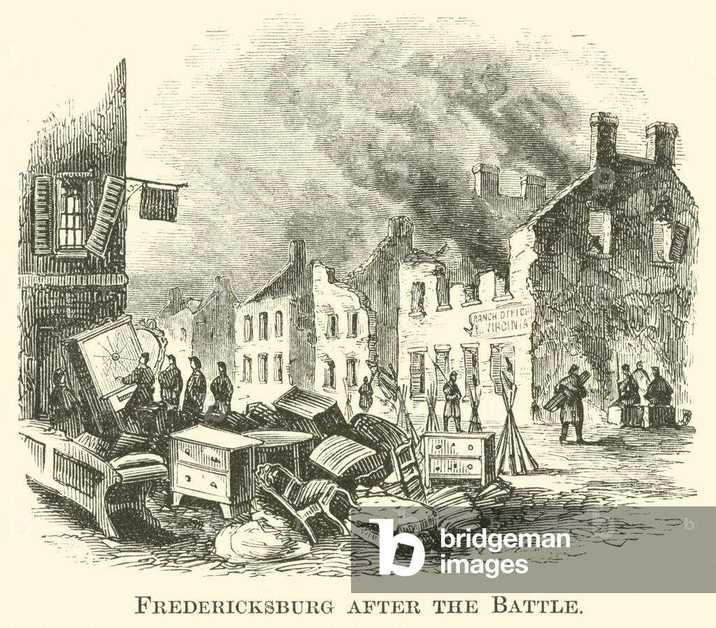 Fredericksburg after the Battle (engraving)