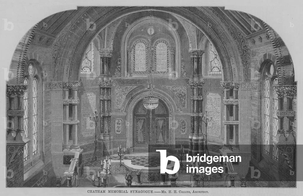 Chatham Memorial Synagogue (engraving)