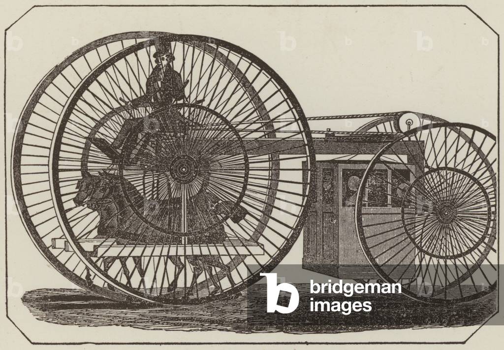 The Accelerator - design for an omnibus, 1839 (litho)