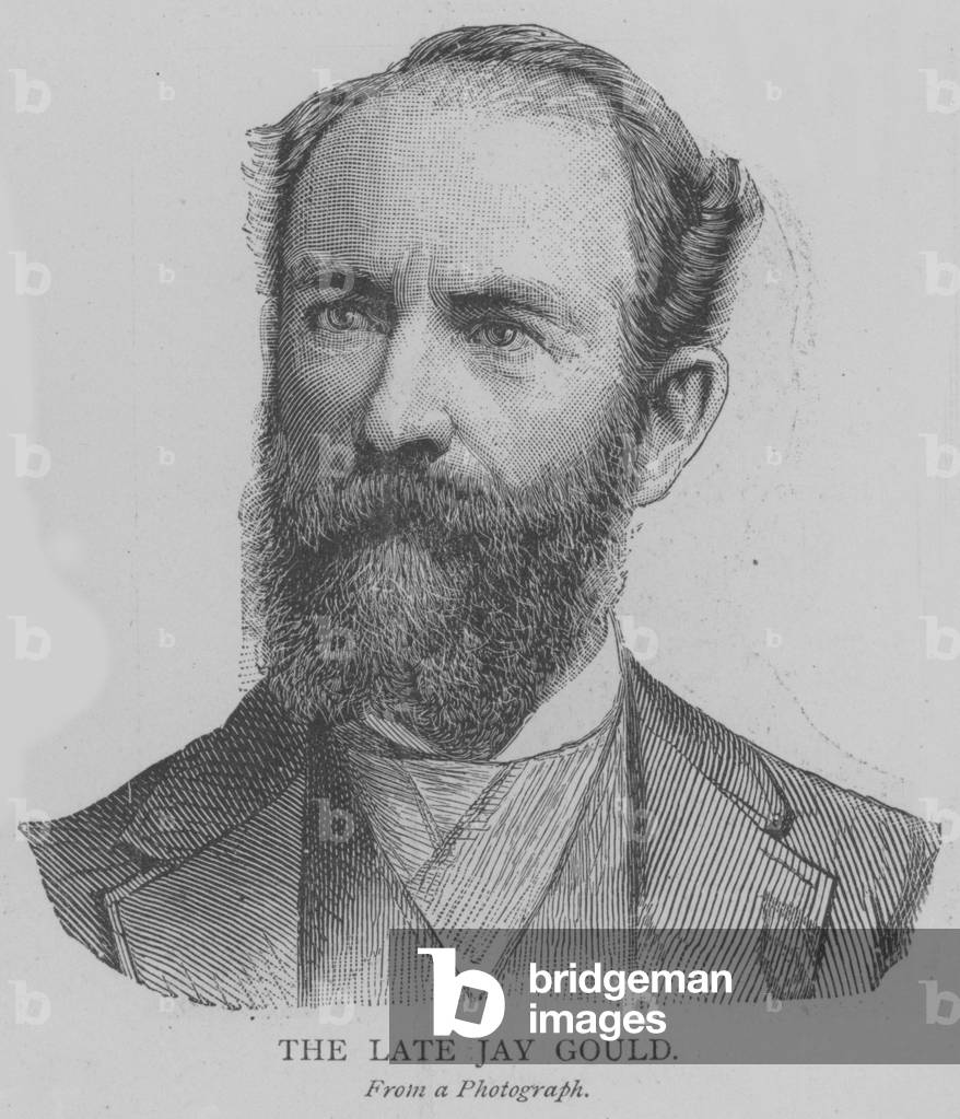The Late Jay Gould (engraving)
