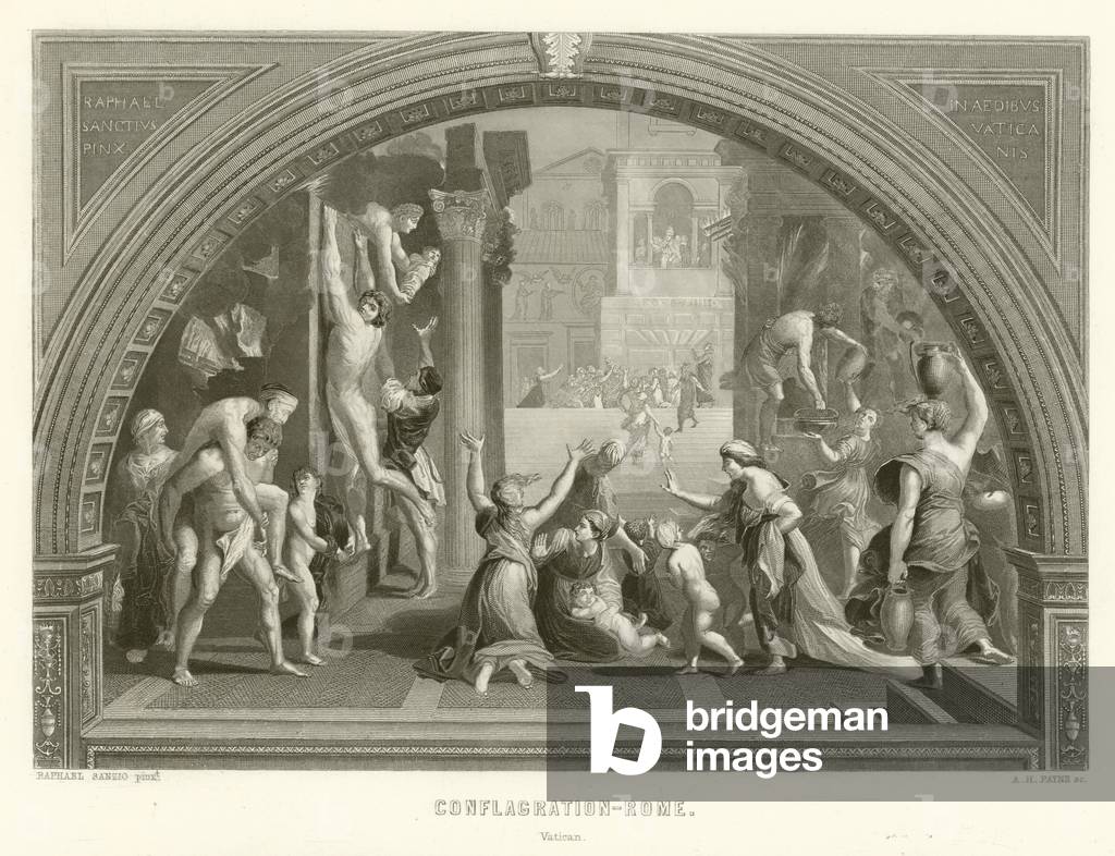 Conflagration-Rome (engraving)