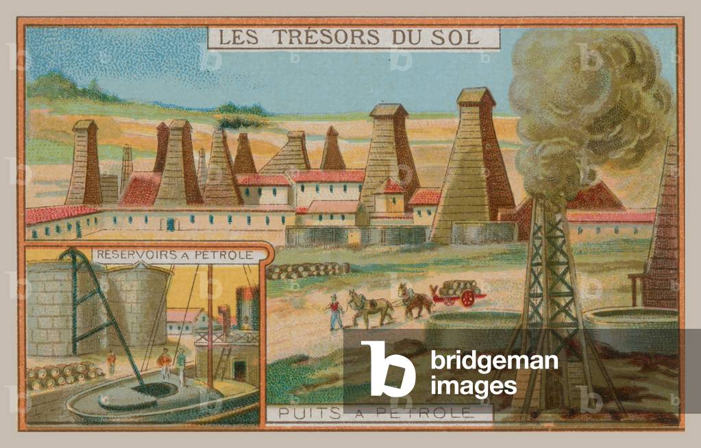 Petroleum industry (chromolitho)