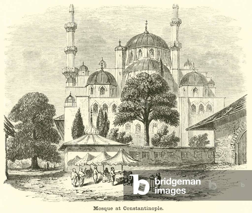 Mosque at Constantinople (engraving)