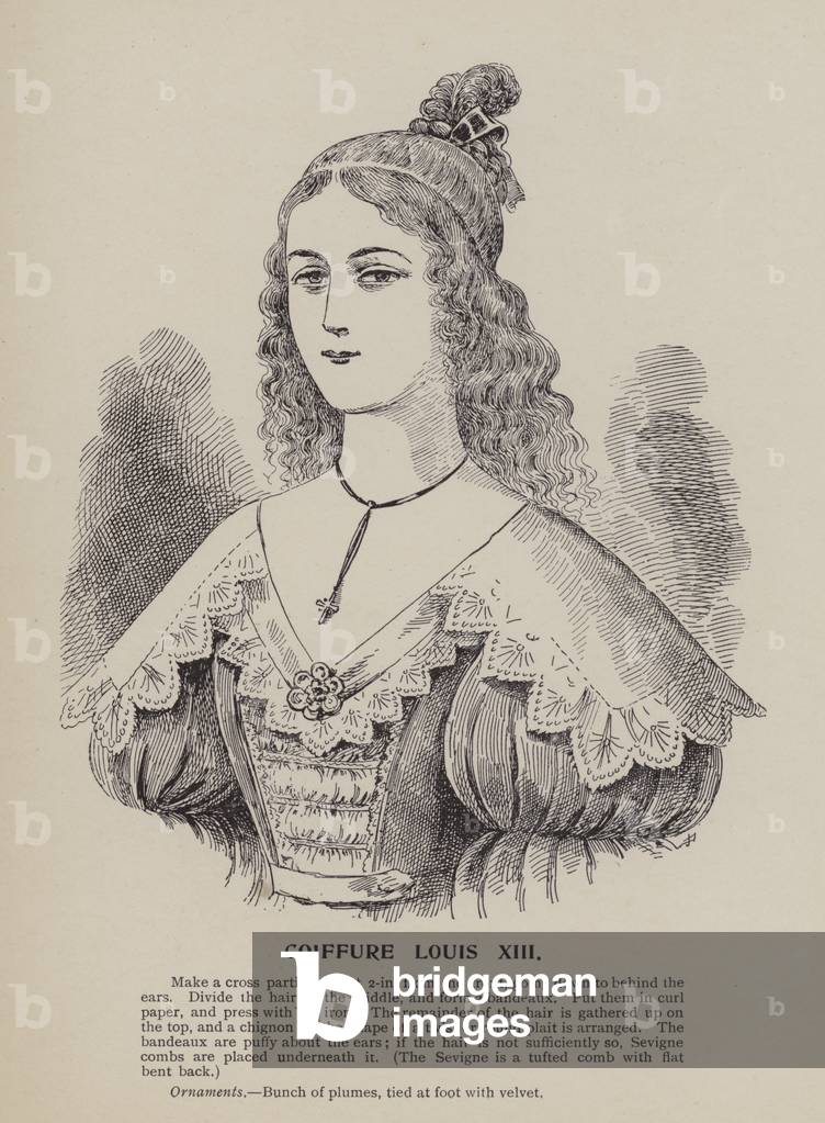 Coiffure Louis XIII (engraving)
