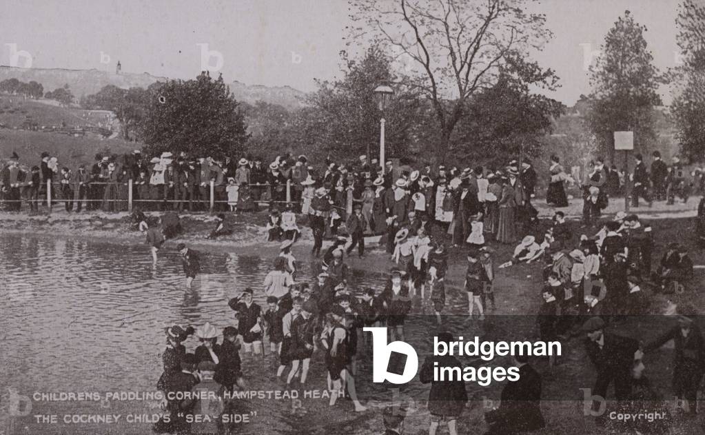 Children's Paddling Corner, Hampstead Heath, the Cockney Child's 